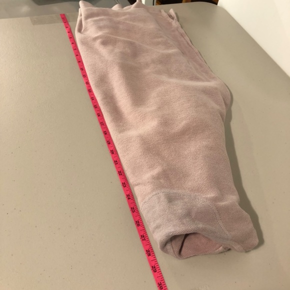 American Eagle Mens Hoodie Size Medium Pink Fade Sweatshirt Pockets Thick Knit - Picture 12 of 14